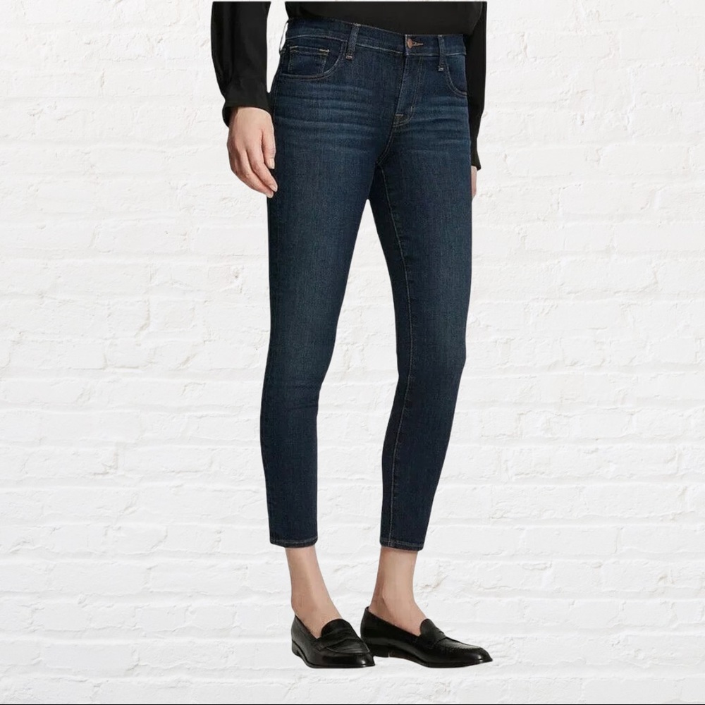 J Brand Slim Skinny Cropped Jeans in Miner Size 6 women’s
